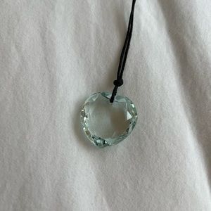 Rosenthal Crystal Heart Necklace
